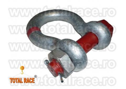 Chei tachelaj omega  cu bolt, piulita si stift de blocare Crosby® · foto 2 din 5