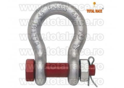 Chei tachelaj omega  cu bolt, piulita si stift de blocare Crosby® · foto 4 din 5