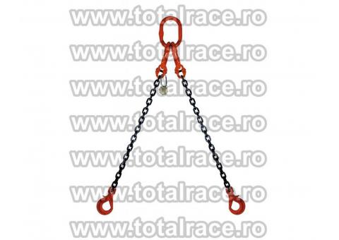 Dispozitive ridicare lanturi 2 brate cu carlige cu prindere direct pe lant si siguranta · foto 2 din 5