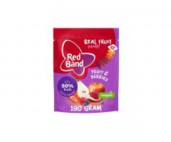 Imagine pentru Red Band Real Fruits Bomboane Fructate Total Blue