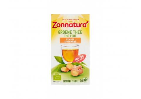  Zonnatura BIO Ceai Verde cu Ghimbir Total Blue