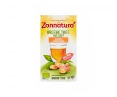 Imagine pentru  Zonnatura BIO Ceai Verde cu Ghimbir Total Blue