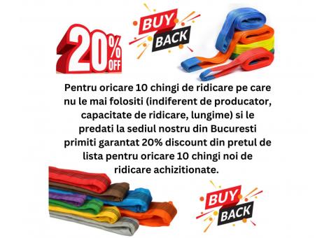 Chingi  textile cu urechi Sufe textile macarale