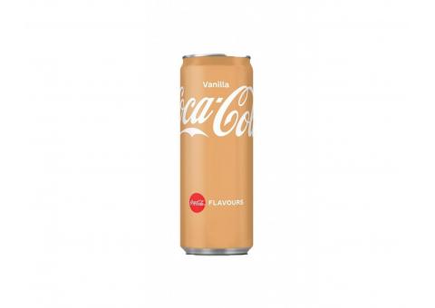 Coca Cola Vanilla import Olanda 330 ml Total Blue