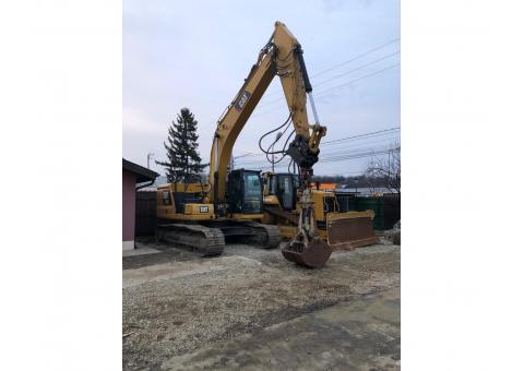 Inchiriez excavator pe senile  ?? 