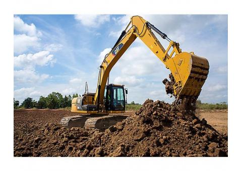 Excavatii cu evacuare pamant / inchiriez excavator pe senile · foto 2 din 5