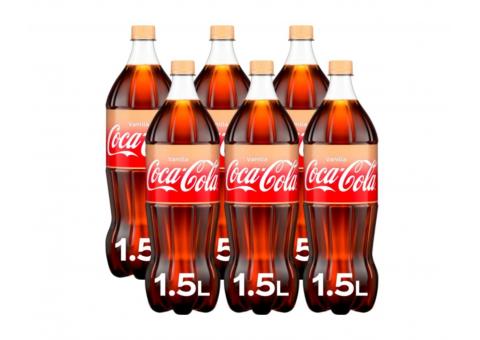 Bautura acidulata Coca Cola Vanilla 1.5 litri Total Blue