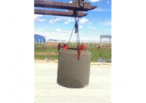 Gafe pentru tuburi de beton, sisteme pentru ridicat camine de beton · foto 5 din 5