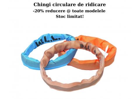 Chingi de ridicare din polyester circulare pentru ridicat sarcini