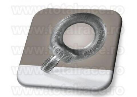 Inel de ridicare surub DIN 580 otel · foto 4 din 5