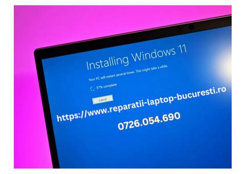 Reparatii laptop Bucuresti - Instalare windows la domiciliu Service PC Bucuresti si IIfov ?? \