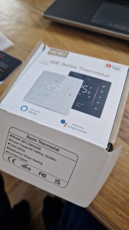 Termostat Zigbee wifi