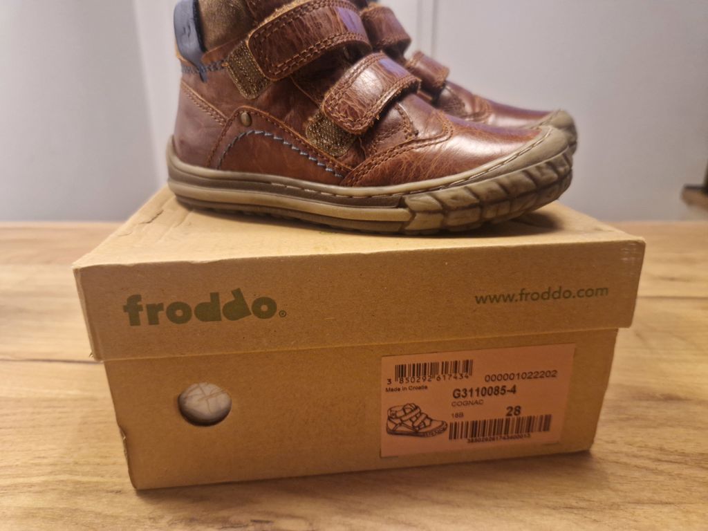 Cizme piele Froddo copii marime 28