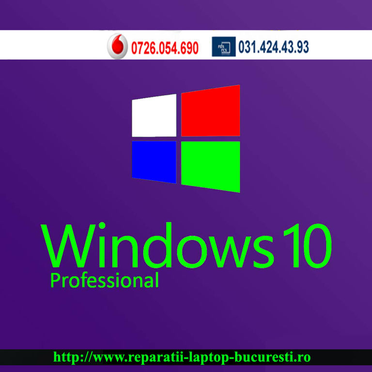 Instalare Windows la domiciliu Reparatii laptop Bucuresti - Ilfov Service PC la 
