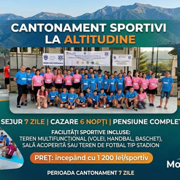 Imagine pentru Ofertă Cantonament Sportivi la Altitudine