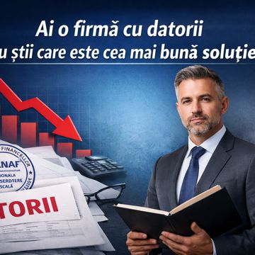 Imagine pentru Ai o firmă cu datorii și nu știi care este cea mai bună soluție?