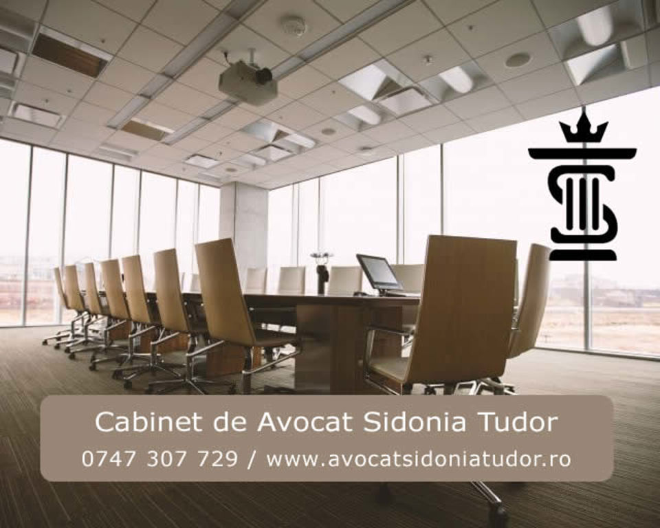 Cabinet de Avocat Sidonia Tudor - asistenta si reprezentare juridica