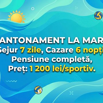 Imagine pentru Cantonamente Sportive la Mare, Costinești