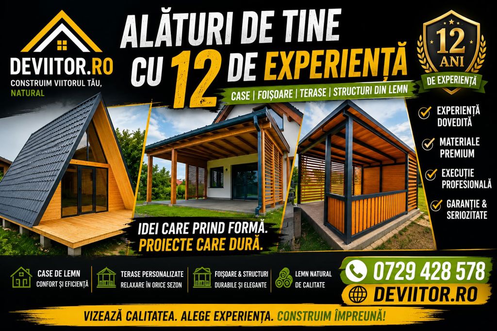 Constructi de viitor alături de tine de 12 ani · foto 1 din 1